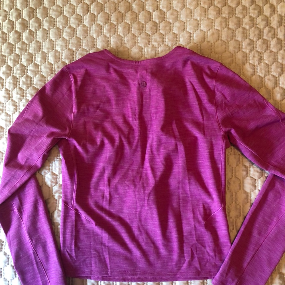 Lululemon crop long sleeve